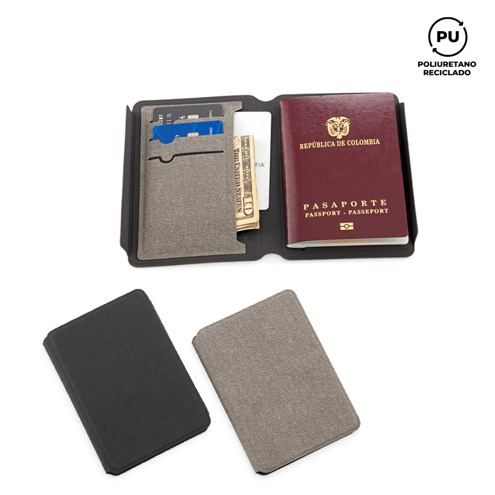 Portapasaporte Magnetic Eco 