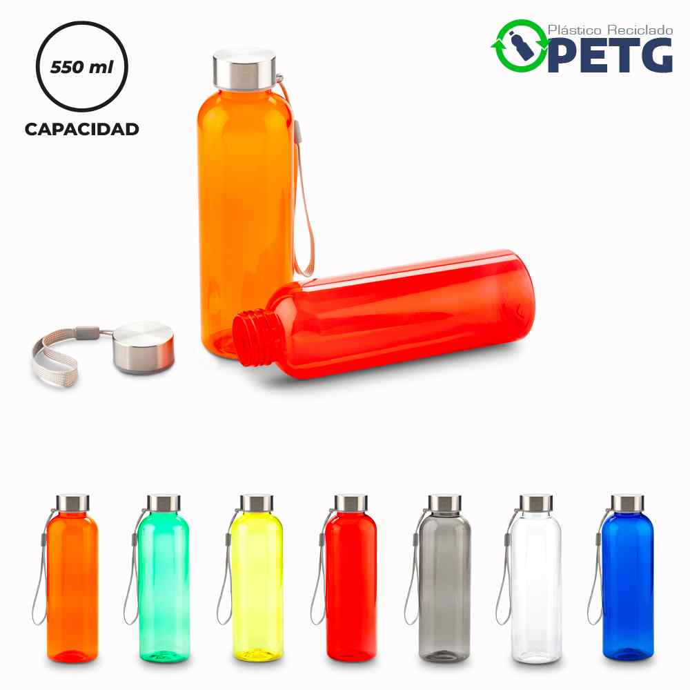 Botilito Plástico Bastián RPET 550ml 