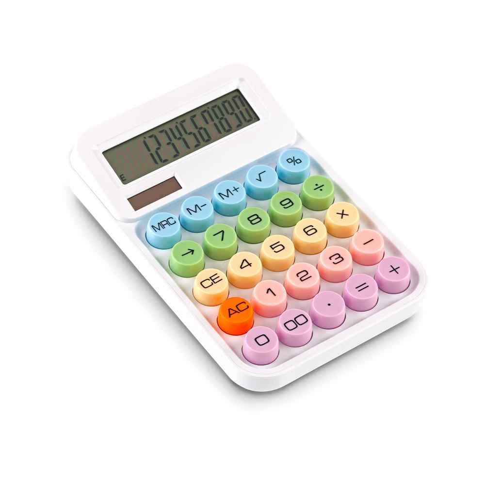 Calculadora Multicolor 12 Dígitos 