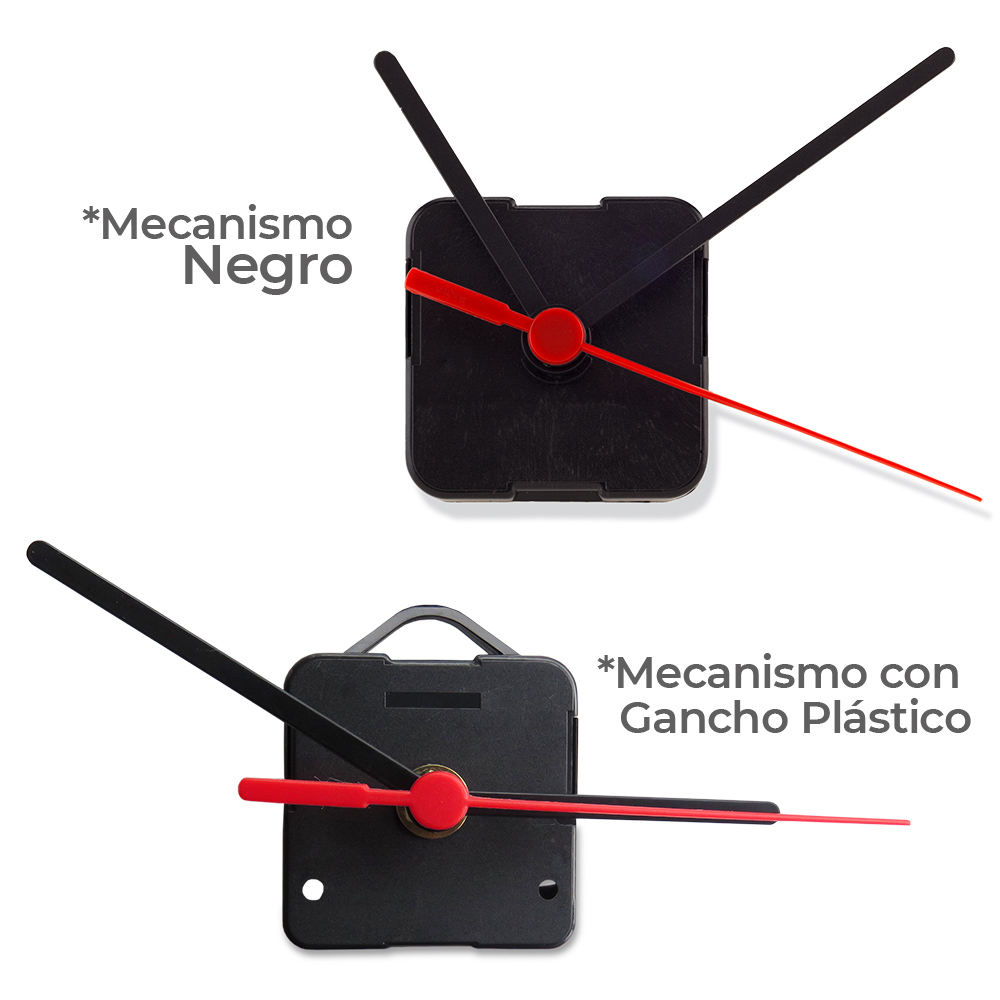 Mecanismo para Reloj Análogo con manecillas PRECIO NETO