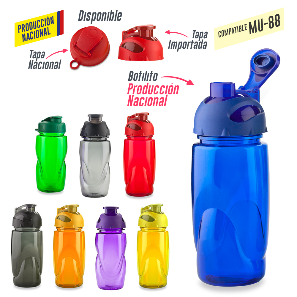 Botilito mini Spring 550ml (Tapa Importada o Nacional)