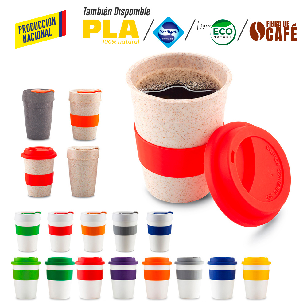 Mug Plastico Orbit 12oz - Producción Nacional 