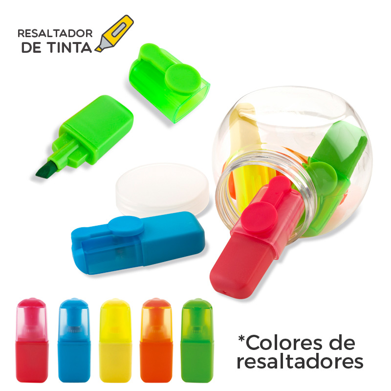 Set Mini Resaltador de Tinta