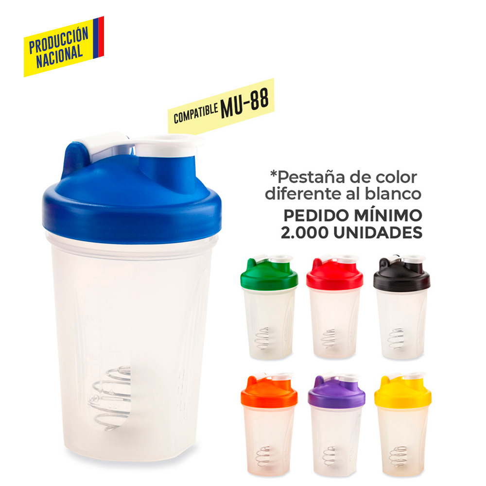 Mug plastico Shaker 14 oz - Producción Nacional 