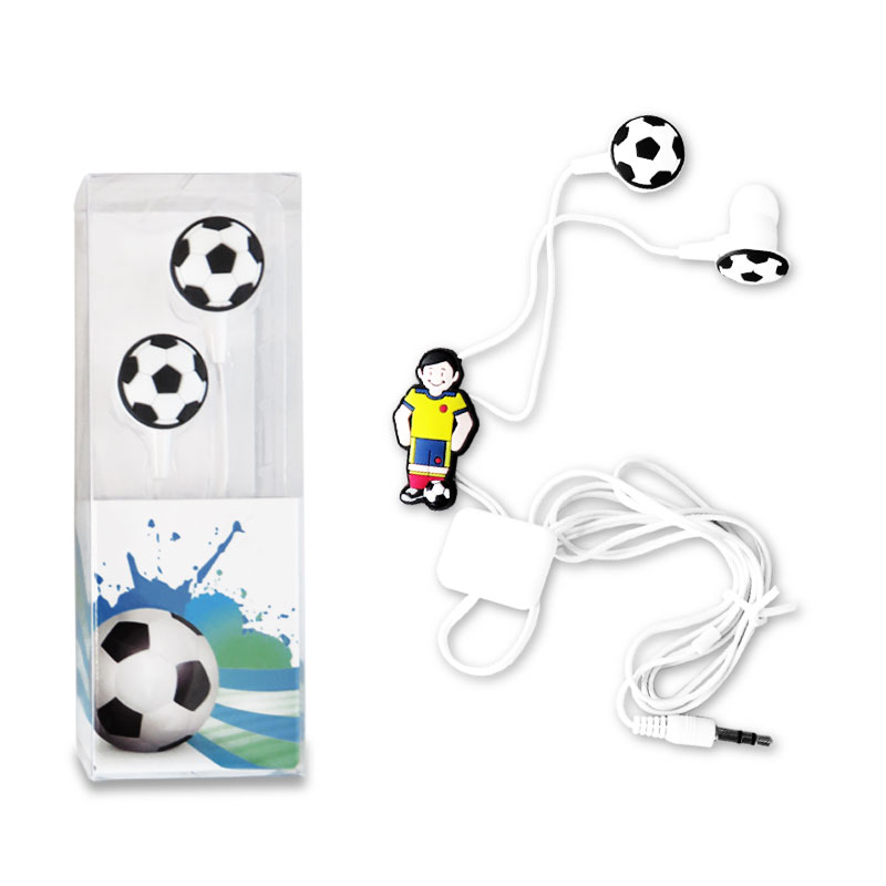 Audifonos PVC Soccer Player