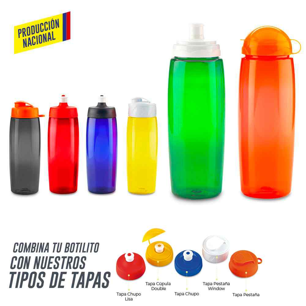 Botilito en PET Granada 800ml -Produccion Nacional NUEVO