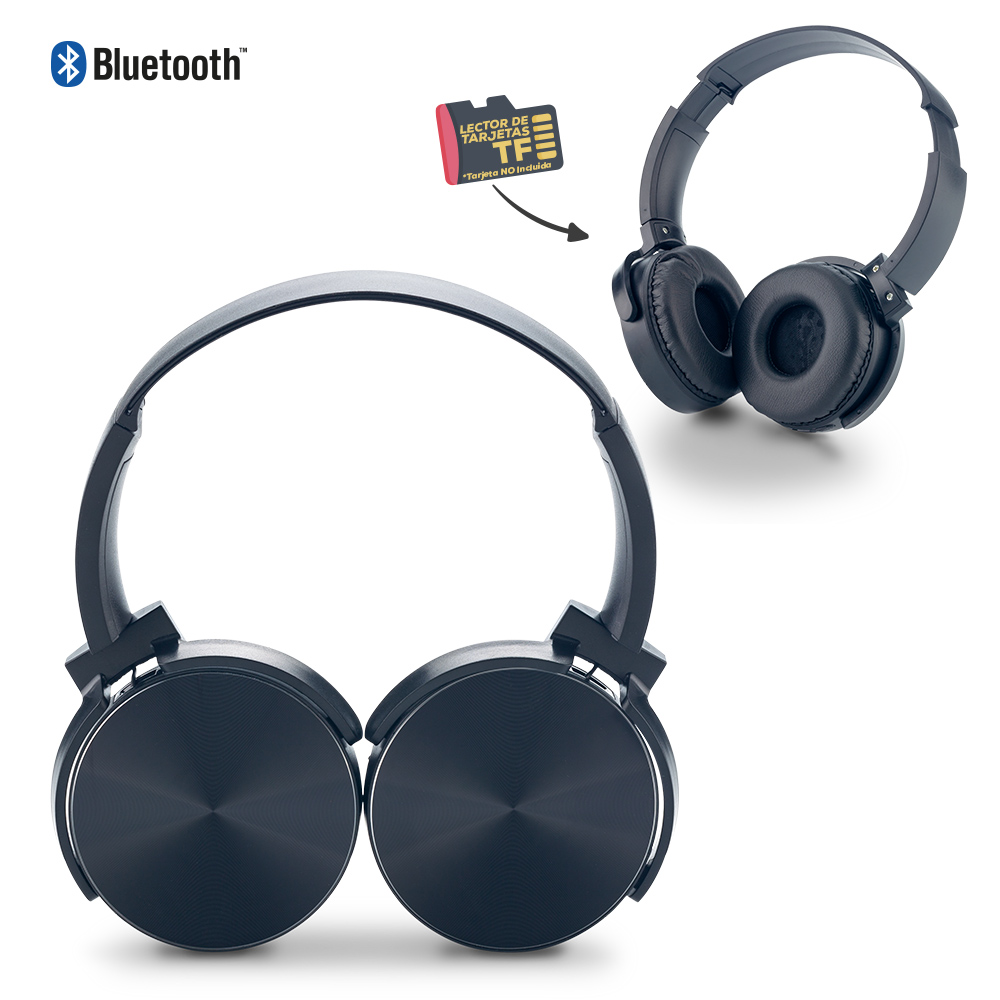 Audifonos Bluetooth DJ II con Lector TF
