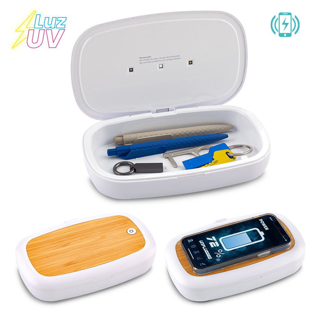 Esterilizador con Luz UV LED Klean Bamboo PRECIO NETO